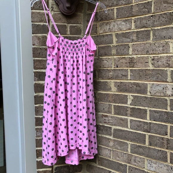 Victoria’s Secret PINK Pink Silver Polka Dot Dress - Picture 4 of 14